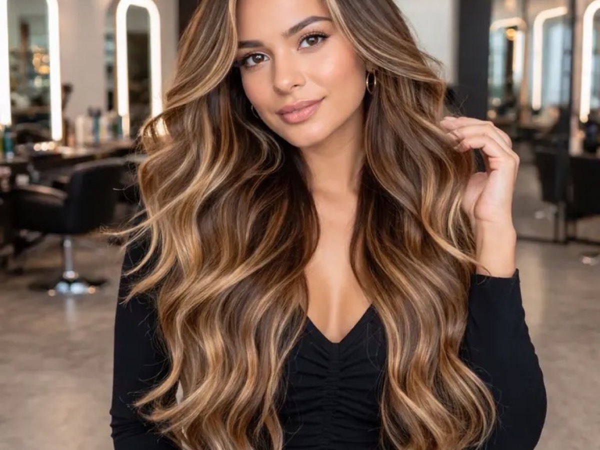 Cabelo longo com mega hair leve e confortável para o dia a dia